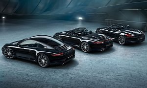 Porsche 911 Carrera and Boxster Get Black Edition, Join the Dark Side