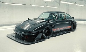 Porsche 911 "Carrera Outlaw" Looks Like a Slantnose From Hell in Detailed Render