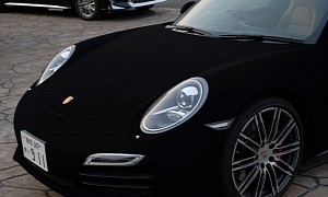 Porsche 911 Embraces the Dark Side with Astonishing Paintjob