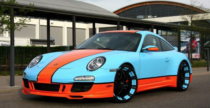 Porsche 911 on Oxigin Wheels