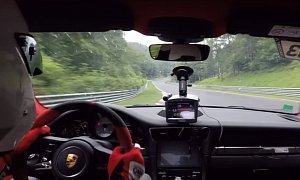 Porsche 911 GT2 RS 145 MPH Nurburgring Slide Is a White-Knuckle Moment