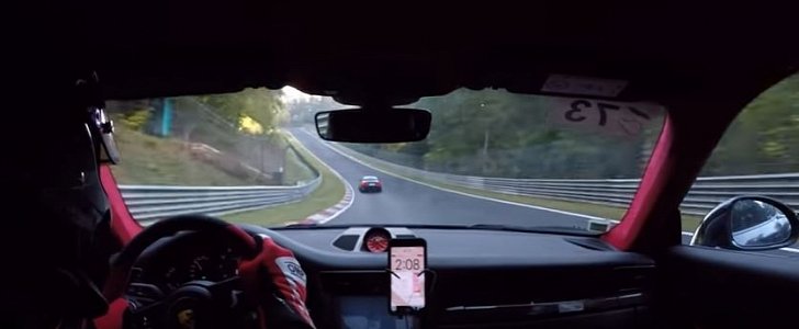 Porsche 911 GT2 RS Chases Track-Prepped E92 BMW M3 on Nurburgring