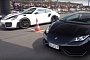 Porsche 911 GT2 RS Drag Races Lamborghini Huracan, Runs Out Of Luck