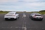 Porsche 911 GT2 RS Drag Races Porsche Taycan Turbo S, Humiliation Ensues