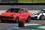Porsche 911 GT2 RS Meets Cayenne Turbo Coupe at Track Day, Chase Ensues