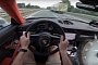 Porsche 911 GT2 RS Passes Truck at 212 MPH/342 KPH in German Autobahn Test