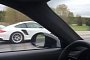 Porsche 911 GT2 RS vs. 911 Turbo S Airfield Drag Race Is Deadly Friendly Fire