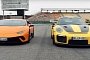 Porsche 911 GT2 RS vs. Lamborghini Huracan Performante Track Battle Is Epic