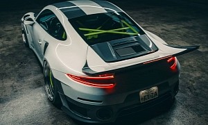 Porsche 911 GT2 RS "Whale Tail" Shows Stunning Retro Look in Elaborate Rendering