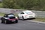 Porsche 911 GT3 Driver Pulls Extreme Grass Overtaking on Nurburgring to Avoid a Crash