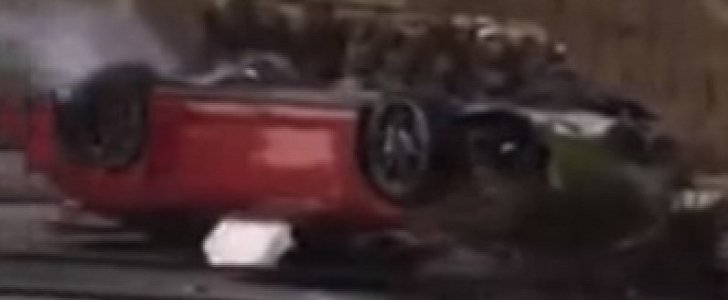 Porsche 911 GT3 RS Gets Totaled while Street Racing