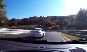 Porsche 911 GT3 Goes Fast on the Ring, Ends Up in a Monster Solo Crash