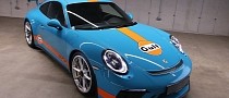 Porsche 911 GT3 Looks Amazing in Gulf Livery