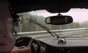 Porsche 911 GT3 Nearly Crashing In the Rain Is a Lesson in... German Swear Words