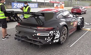 Porsche 911 GT3 R With Straight Exhaust Sounds Epic