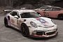 Worn-Out Martini Livery Porsche 911 GT3 RS Has Awesome Beater Look
