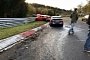 Porsche 911 GT3 RS Coolant Spill Causes 14-Car Nurburgring Crash
