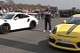 Porsche 911 GT3 RS Drag Races Cayman GT4, The Struggle Is Brutal