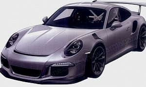 Porsche 911 GT3 RS Exposed Via Patent Images