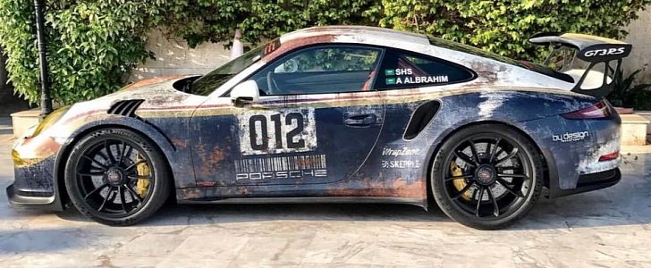 Porsche 911 GT3 RS Gets Alternative Rothmans Livery