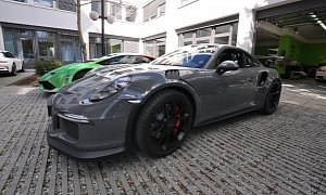 Stone Cold Grey Porsche 911 GT3 RS Wrap, for the Slightly Understated Look