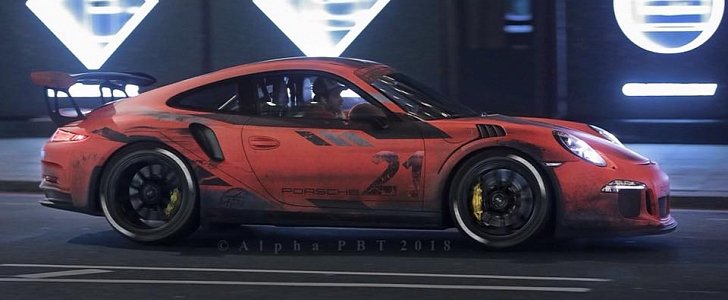 Porsche 911 GT3 RS Gets Weathered Wrap
