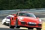 Porsche 911 GT3 RS Jumping Out of Nurburgring Carousel Is a Stopwatch Predator