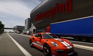 Porsche 911 GT3 RS PDK Enters Rent-A-Car Fleet at Nurburgring, Drifting Ensues