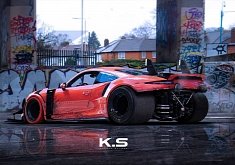 Porsche 911 GT3 RS PDK Gets Dismantled, Receives Chevy V8 in Offensive Mashup