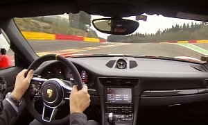 Porsche 911 GT3 RS PDK Gets Hardcore Shakedown on Spa-Francorchamps