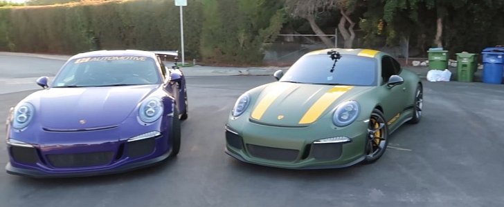 Porsche 911 R vs 911 GT3 RS comparison
