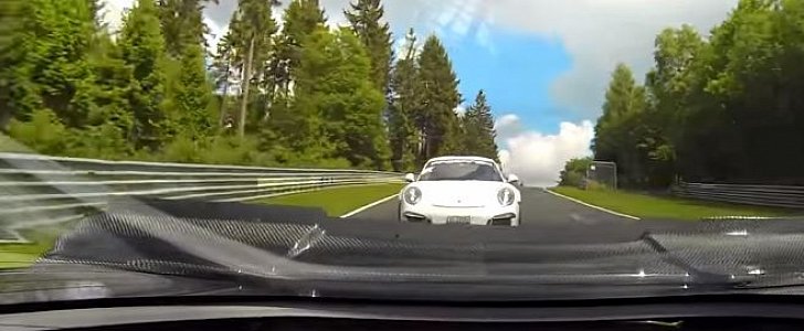 Porsche 911 GT3 RS vs. Corvette Z06 Nurburgring Chase