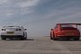 Porsche 911 GT3 RS Walks Nissan GT-R in a Drag Race: GT-R Below Official Numbers