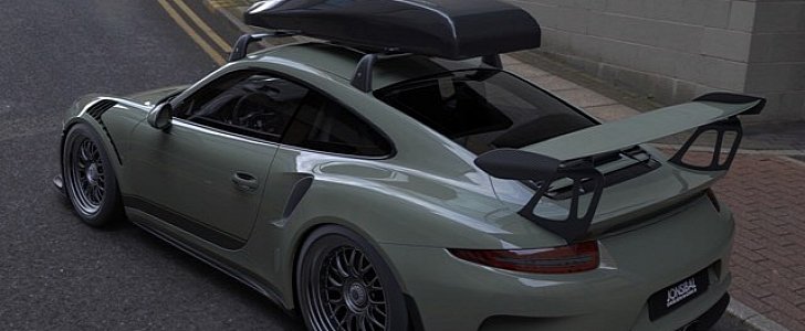 Porsche 911 GT3 RS Gets Carbon Fiber Roof Box