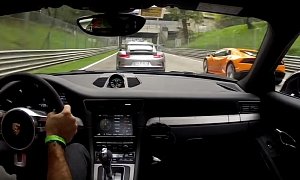 Porsche 911 GT3 Shows GT3 RS, Huracan and Others Who's Boss on Monza Track Day