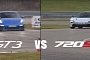 Porsche 911 GT3 vs. McLaren 720S Sport Auto Track Battle Has Surprising Result