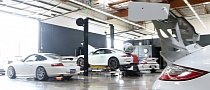 Porsche 911 GT3 Wings, All Generations Meet in One Garage Photo