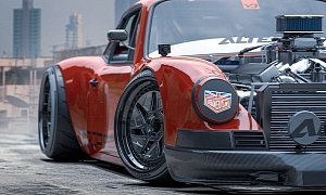 Porsche 911 "Pinocchio" Is the Outlaw of Outlaws, Has Front-Mounted V8