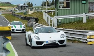 Porsche 911 R Meets 918, GT3 RS, GT4: Top Gear Track Day on Scotland's Knockhill