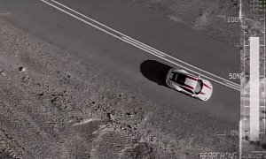 Porsche 911 R Races a Satellite in Latest Ad