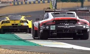 Porsche 911 RSR Gets New Exhaust for Le Mans, Aurally Dominates Corvette C7.R