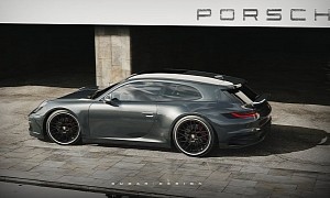 Porsche 911 Shooting Brake Rendering Looks Like Automotive Sacrilege