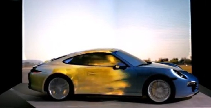 Porsche 911 shows motionless driving