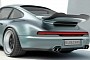 Porsche 911 Singer Turbo Study Now Looks Ready for the Future in Quick Rendering