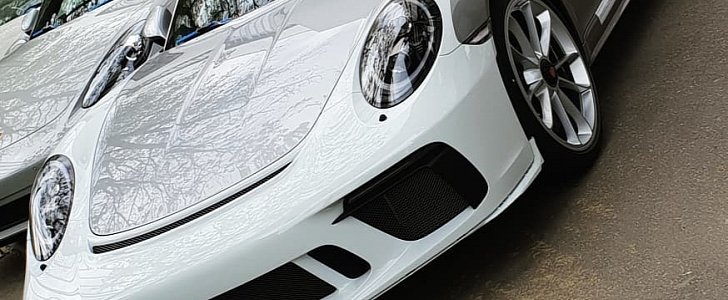 Porsche 911 Speedster Spotted at Factory