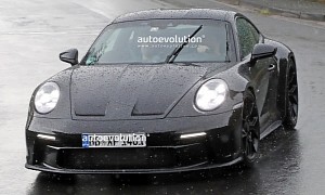Porsche 911 ST Spied for the Last Time Before Its Unveiling