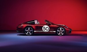 Porsche 911 Targa 4S Heritage Design Edition Revealed with Matching Chronograph