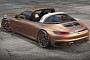 Porsche 911 "Targa Limo" Is the Drop-Top Panamera Rival Rendering