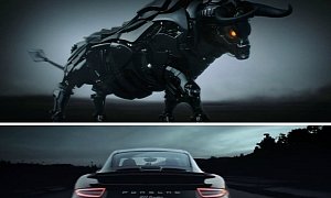 Porsche 911 Turbo Becomes a Lamborghini in Apocalyptic Mobile1 Ad