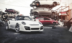 Porsche 911 Turbo Cabrio Wears ADV.1 Wheels